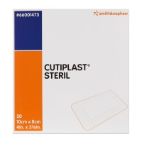 Cutiplast Steril 10cm x 8cm : Pansements stériles (boîte de 50 unités)